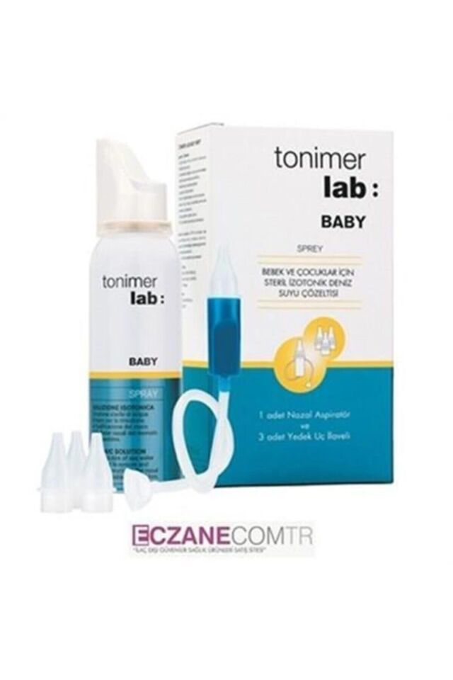 Tonimer Lab Baby Sprey 100 Ml Ve Burun Aspiratörü