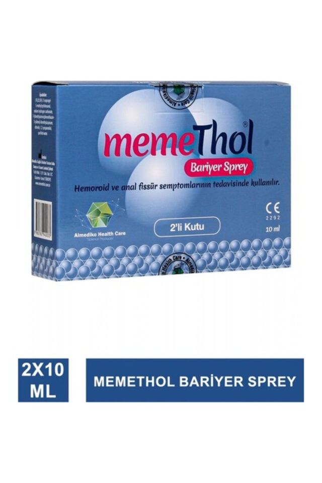 Almediko Memethol Bariyer Sprey 2 X 10 Ml