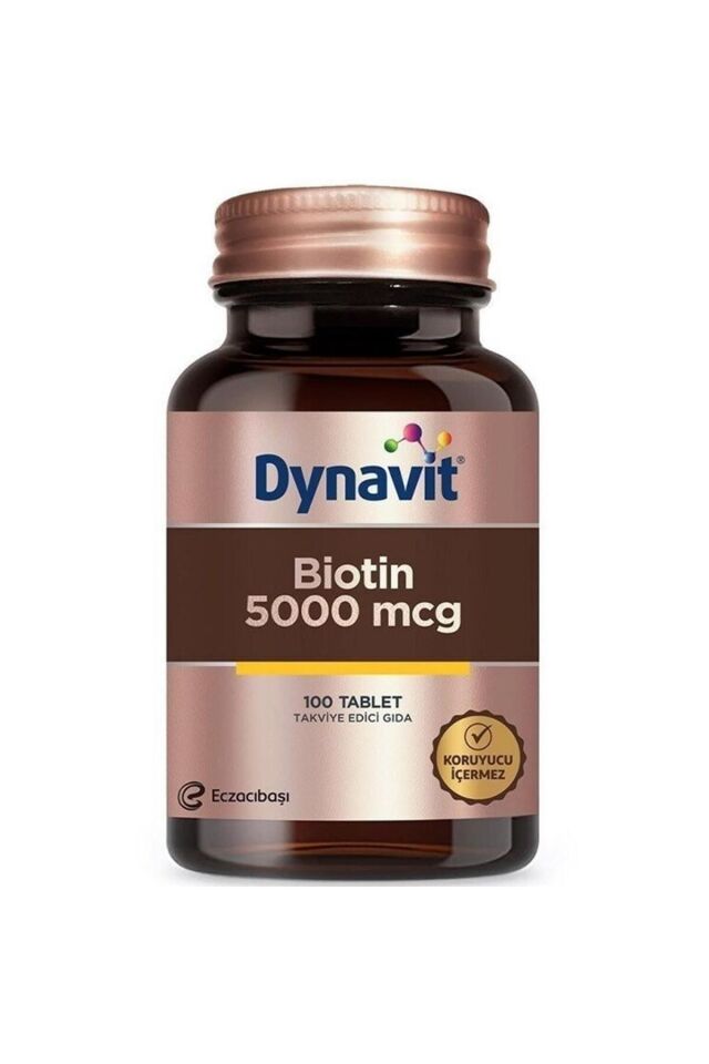 Biotin 5000 Mcg 100 Tablet