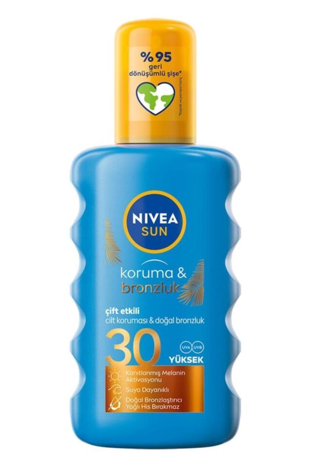 Sun Koruma & Bronzluk Arttırıcı Güneş Spreyi 30 Faktör 200ml