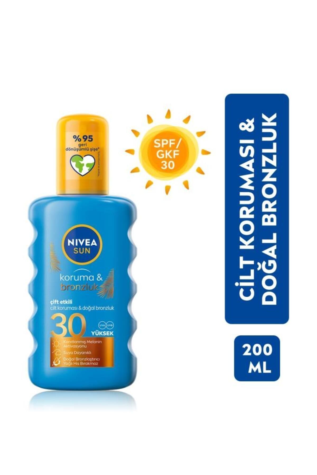 Sun Koruma & Bronzluk Arttırıcı Güneş Spreyi 30 Faktör 200ml