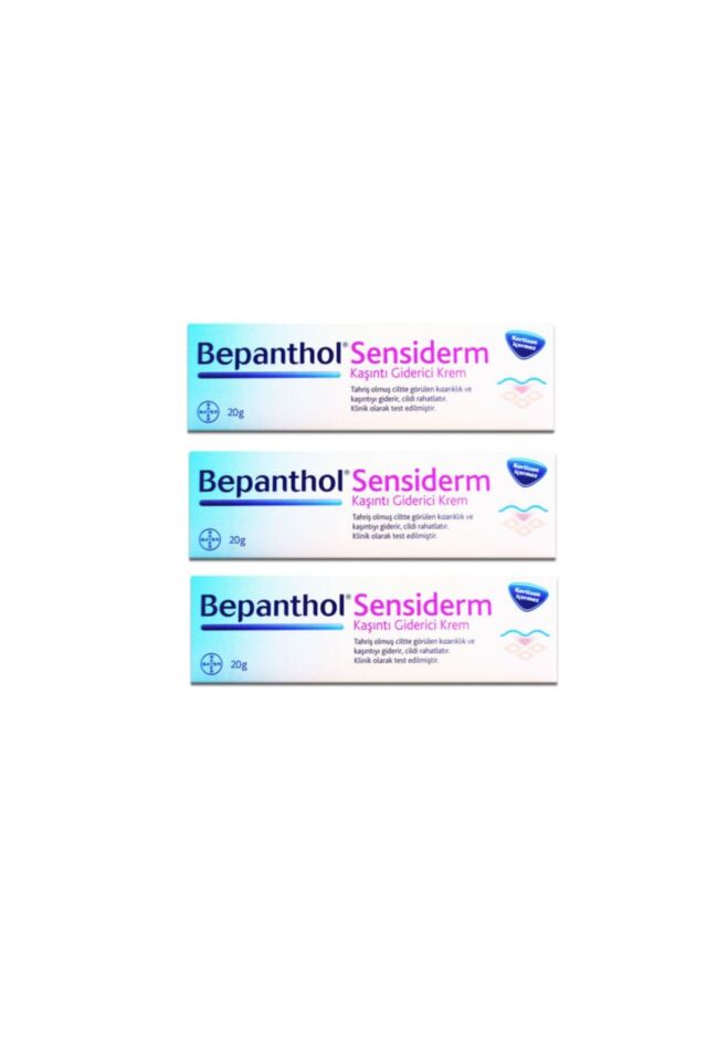 Sensiderm Kaşıntı Giderici Ve Cilt Bariyerini Onarıcı Bakım Kremi 20 Gr X3 Adet