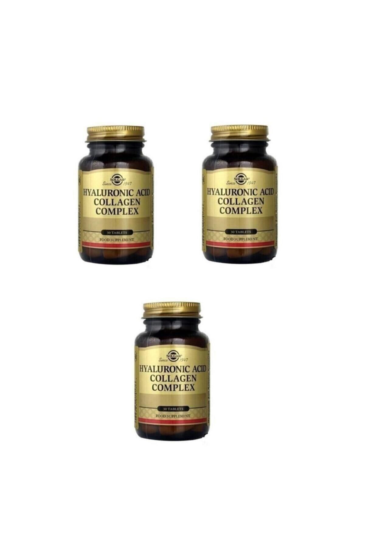 Hyaluronic Acid Collagen Complex 120 Mg 30 Tablet 3 Adet