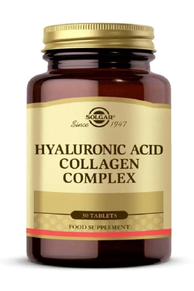 Hyaluronic Acid Collagen Complex 120 Mg 30 Tablet 3 Adet