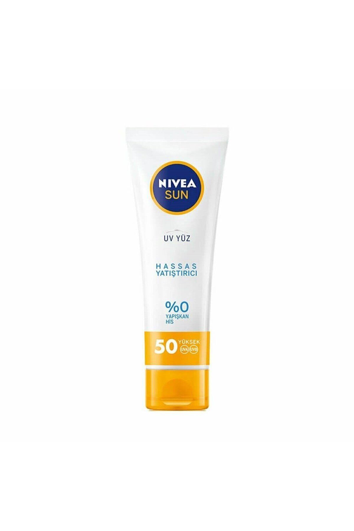 Sun Hassas Yatıştırıcı Güneş Koruyucu Yüz Kremi Spf50 50 ml