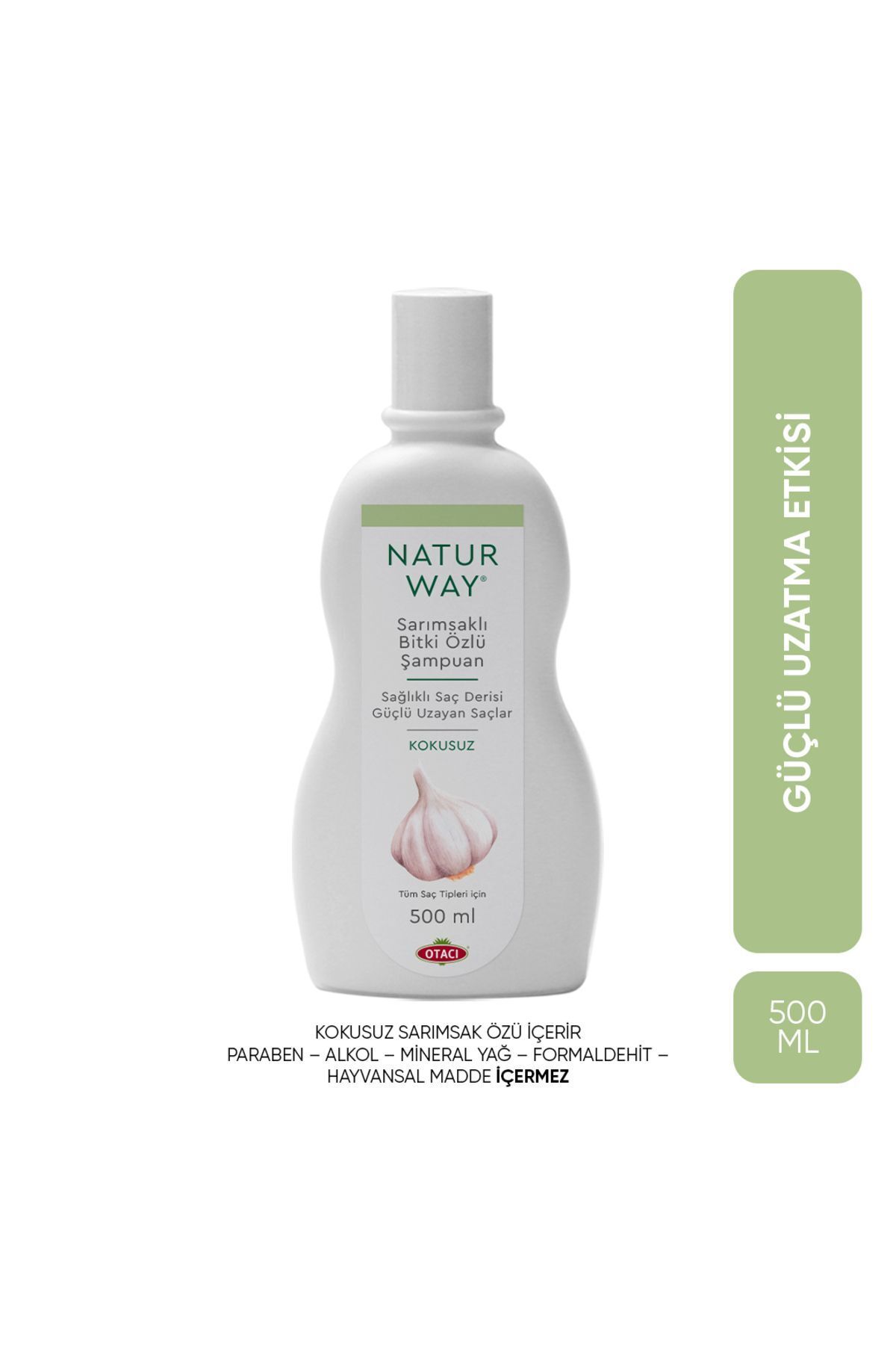 Naturway Sarımsaklı Bitki Özlü Kokusuz Şampuan 500 ml