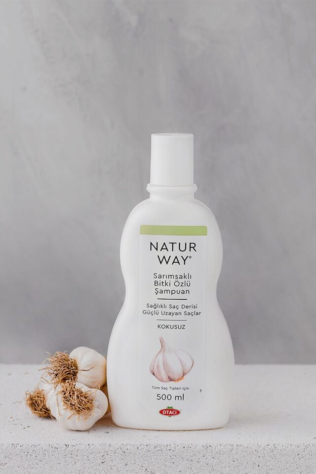 Naturway Sarımsaklı Bitki Özlü Kokusuz Şampuan 500 ml