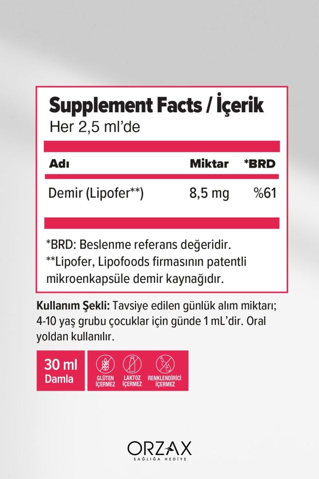 Microfer Damla 30 ml 8697595872239