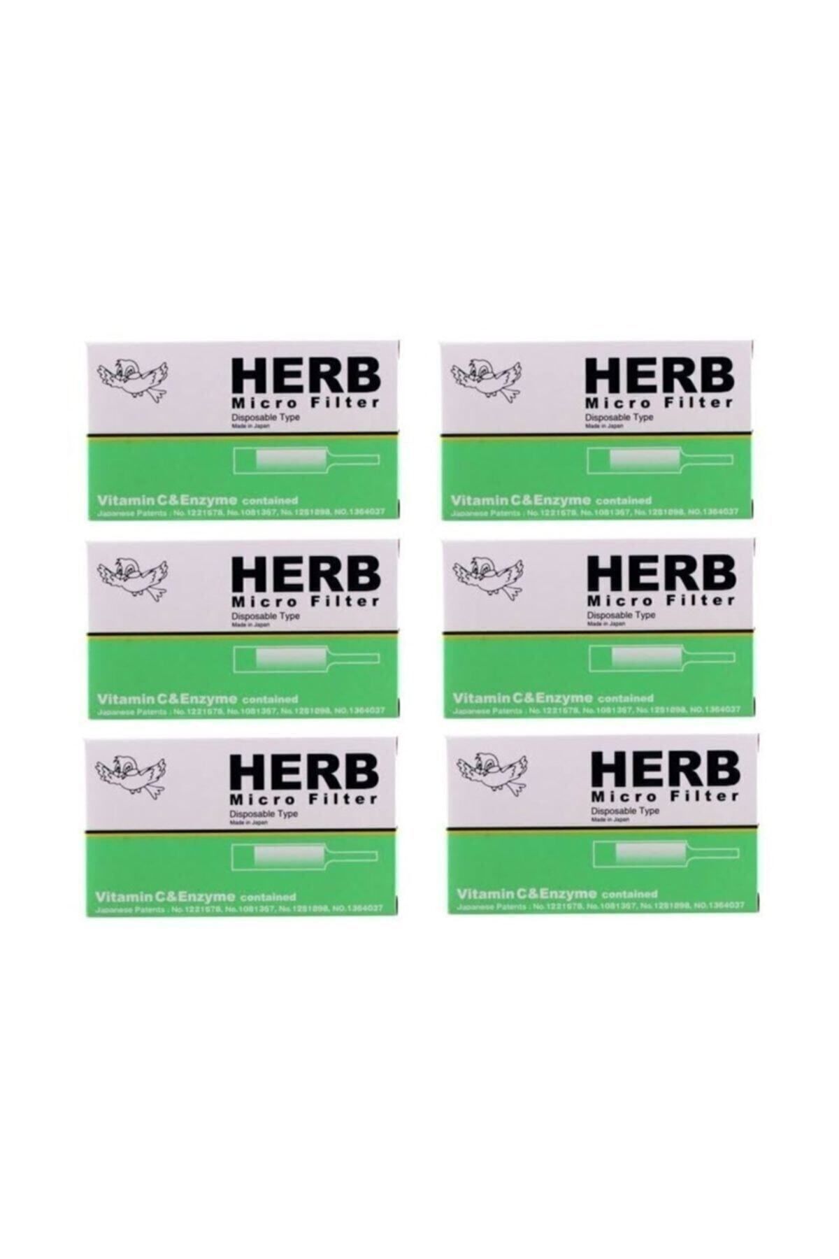Herb Micro Filter 10'lu 6 Adet Filtre