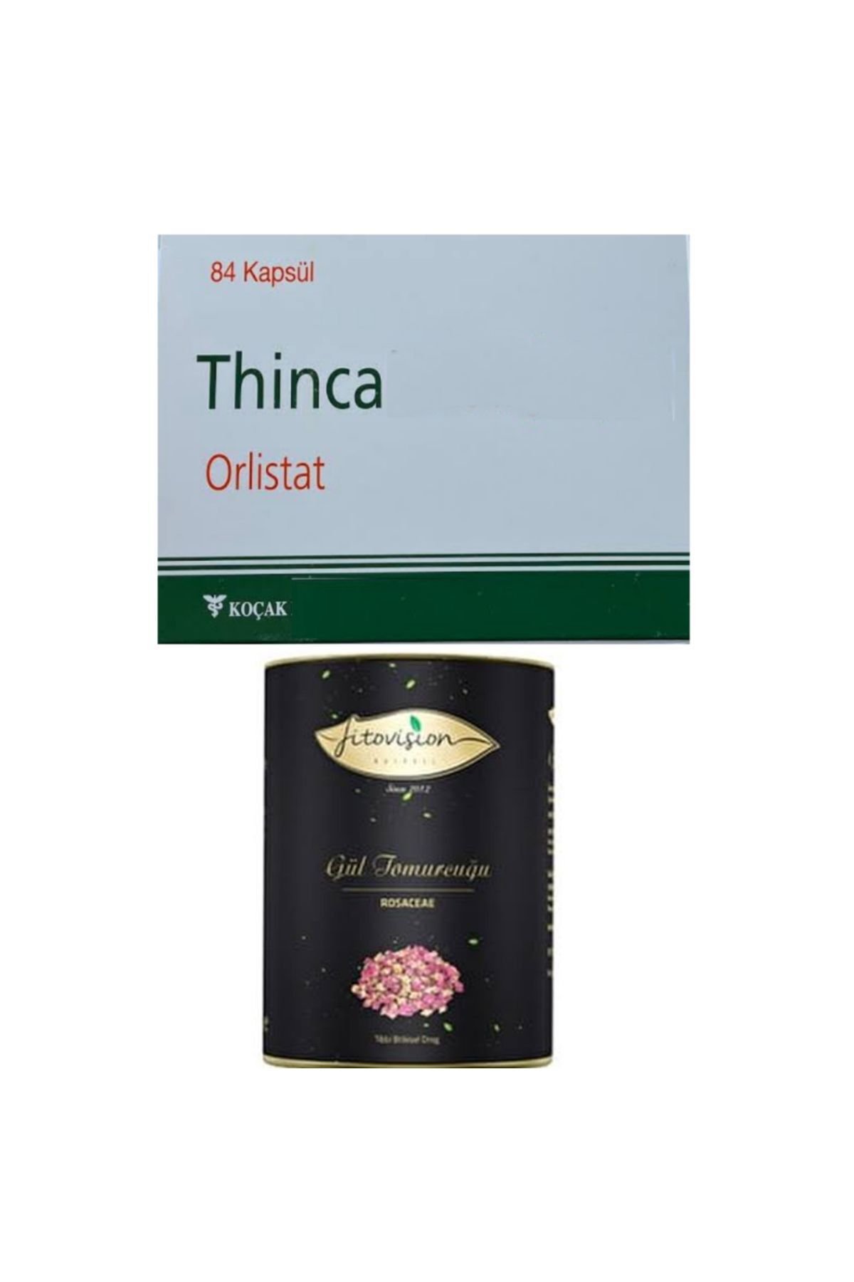 Thincl 120 Mg 84 Kapsül + Fitovision gül tomurcuğu