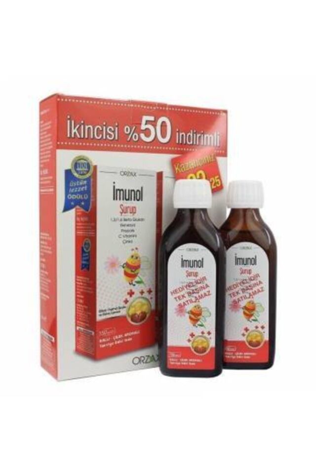 Imunol Şurup 150 Ml 2.si %50 Indirimli