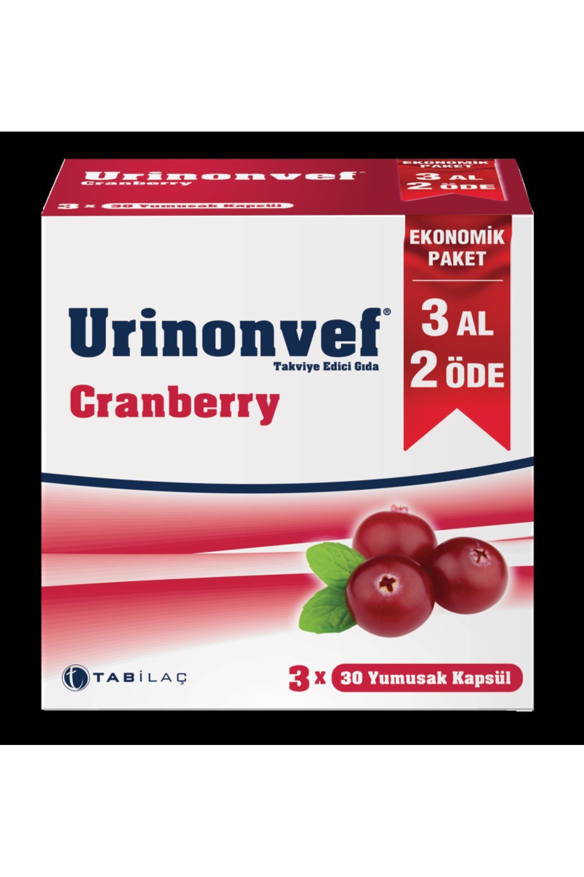 URINONVEF CRANBERRY 3 AL 2 ODE KAPSUL
