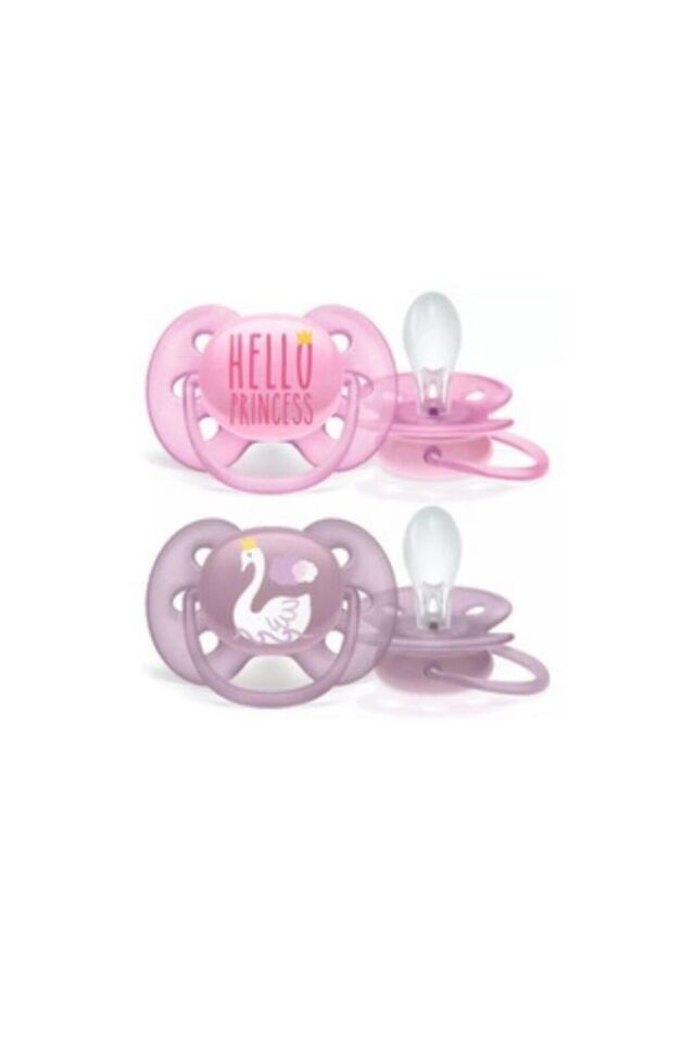 Scf223/22 Ultra Soft Desenli Emzik 6-18 Ay - Pembe
