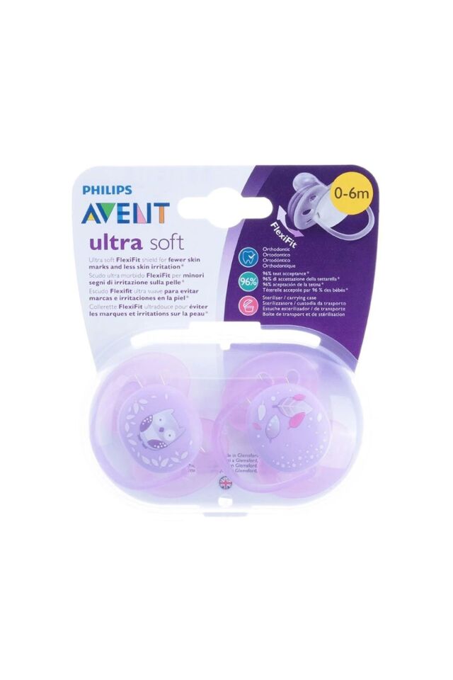 Ultra Soft 2li Emzik 0-6 Ay - Kız