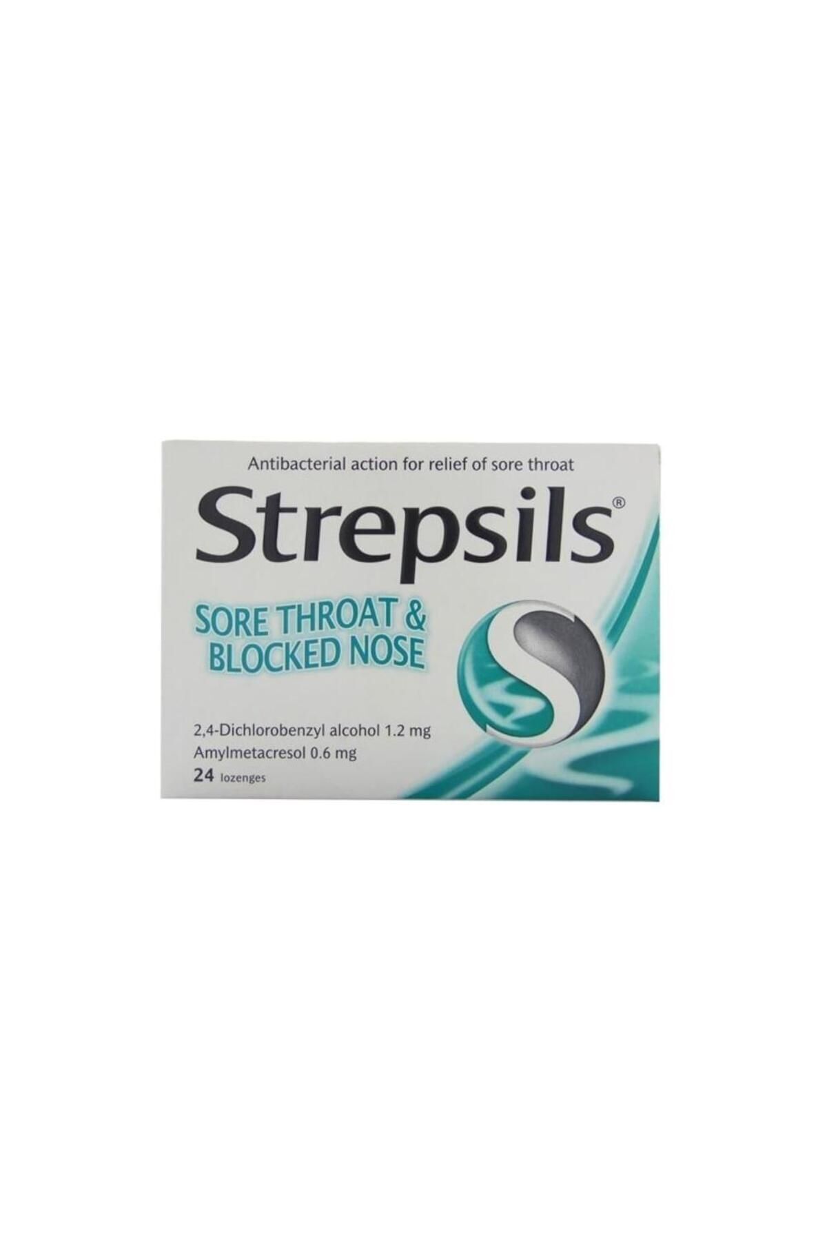 Strepsils Mentollü Pastil 24 Adet